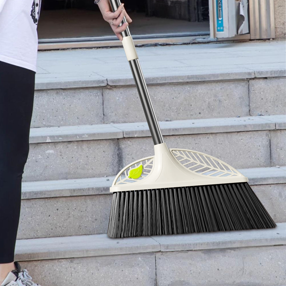 TSD200 Heavy-Duty Broom Outdoor Commercial for Courtyard Garage Lobby Mall Market Floor Home Kitchen Room Office Pet Hair Rubbish 54Inch