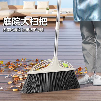 TSD200 Heavy-Duty Broom Outdoor Commercial for Courtyard Garage Lobby Mall Market Floor Home Kitchen Room Office Pet Hair Rubbish 54Inch