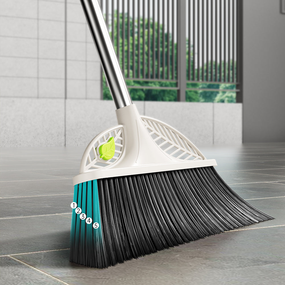 TSD200 Heavy-Duty Broom Outdoor Commercial for Courtyard Garage Lobby Mall Market Floor Home Kitchen Room Office Pet Hair Rubbish 54Inch