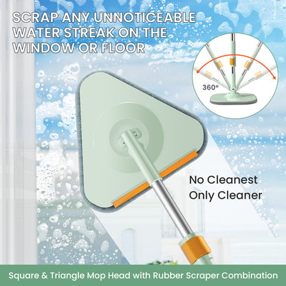 CW005 CoolMop Clean Flat Spin Mop and Bucket System Set